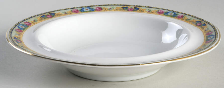 VIT169 Round Butter No Lid by Victoria (Czech)-1
