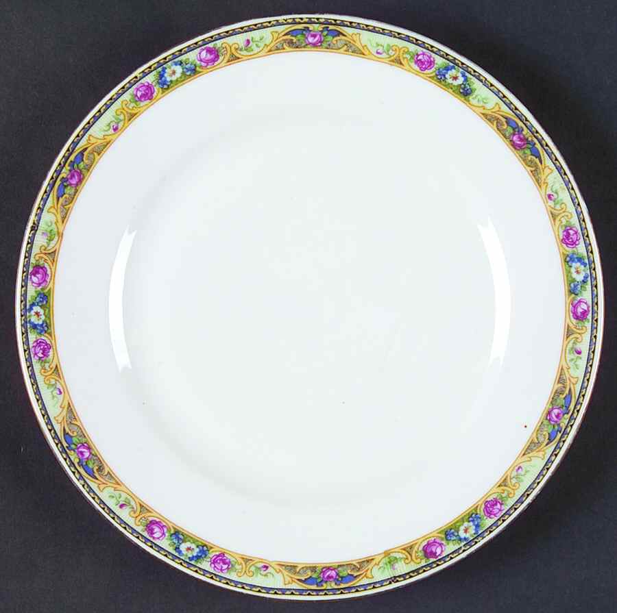 VIT169 Salad Plate by Victoria (Czech)-1