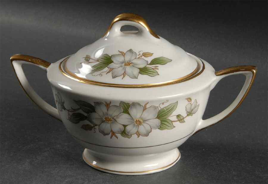 Arlington Sugar Bowl & Lid by Vogue-1