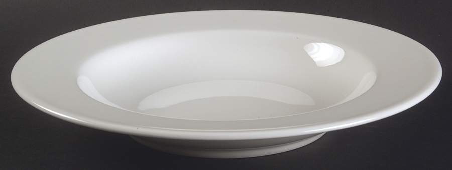 Corpo White Large Rim Soup Bowl by Villeroy & Boch-1