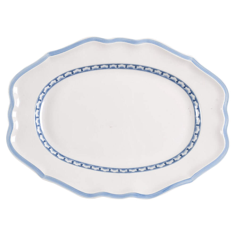 Casa Azul 14" Oval Serving Platter by Villeroy & Boch-1