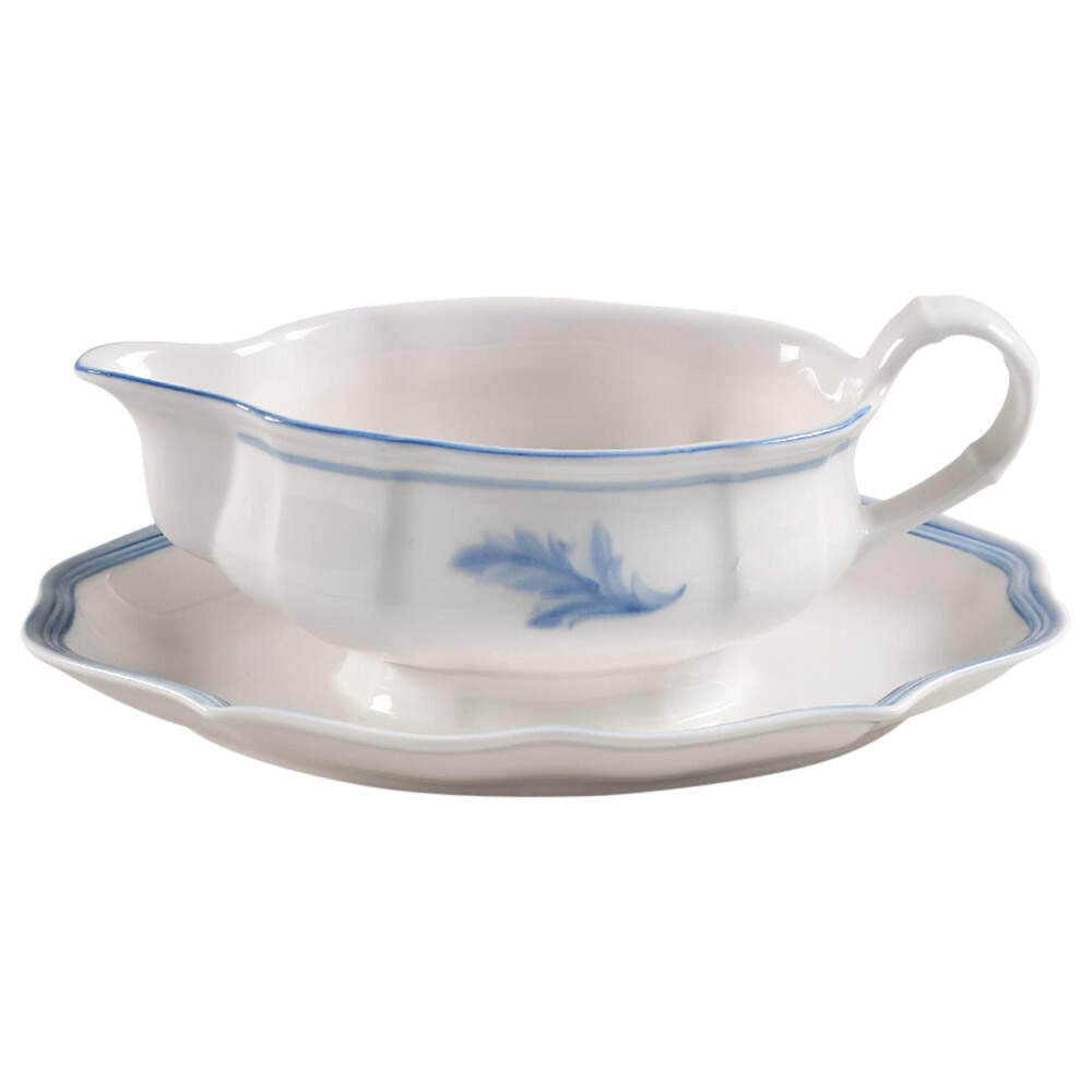 Casa Azul Gravy Boat with Attached Underplate by Villeroy & Boch-1