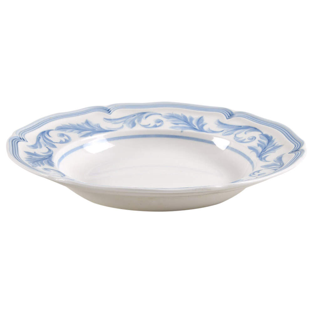 Casa Azul Ornato Large Rim Soup Bowl by Villeroy & Boch-1