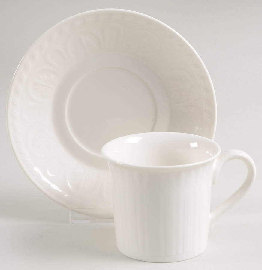 Cellini Flat Cup & Saucer Set by Villeroy & Boch-1
