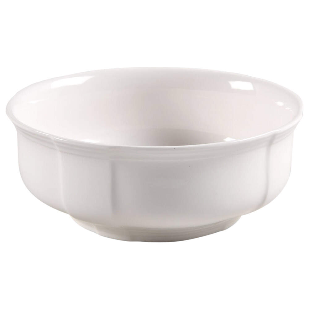 Chambord (White, Fine China) 7" Round Vegetable Bowl by Villeroy & Boch-1