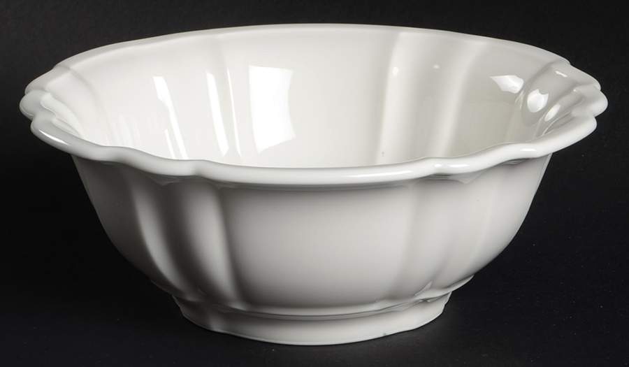 Chambord (White, Fine China) 20 Oz Fluted Rice Bowl by Villeroy & Boch-1
