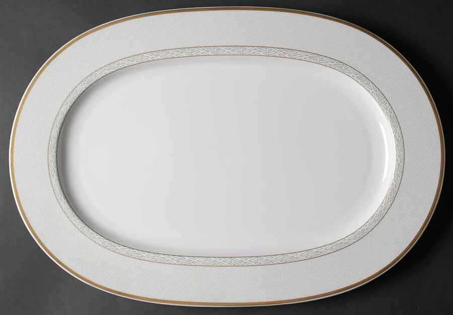 Kimono 16" Oval Serving Platter by Villeroy & Boch-1