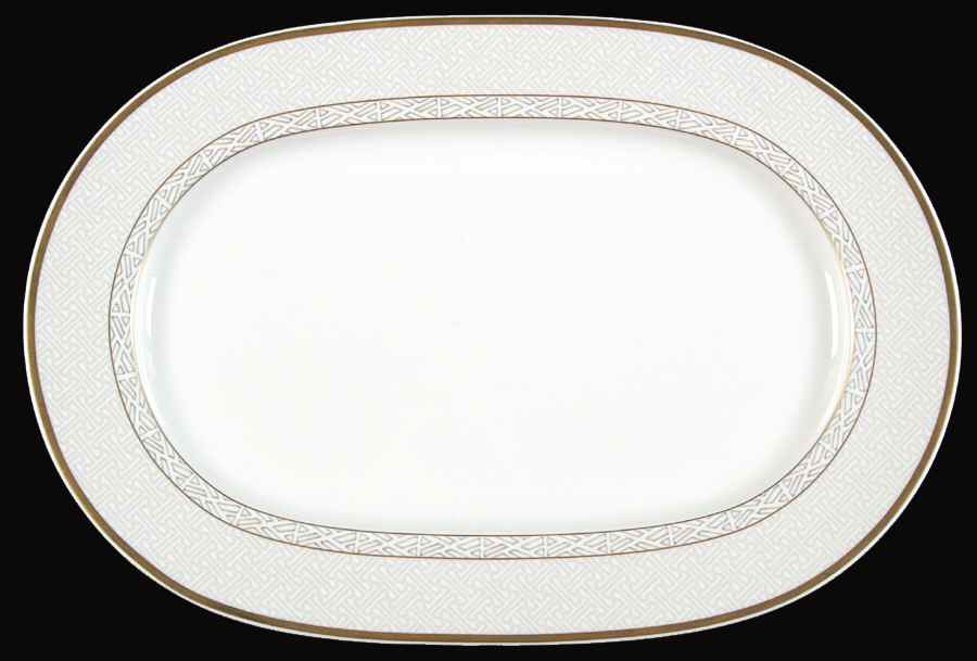 Kimono 13" Oval Serving Platter by Villeroy & Boch-1