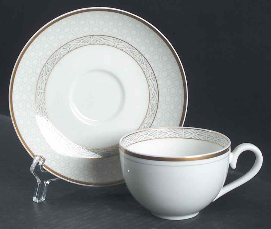 Kimono Flat Cup & Saucer Set by Villeroy & Boch-1