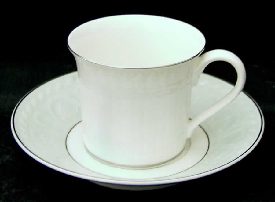 Palatino (Smooth Edge) Flat Cup & Saucer Set by Villeroy & Boch-1