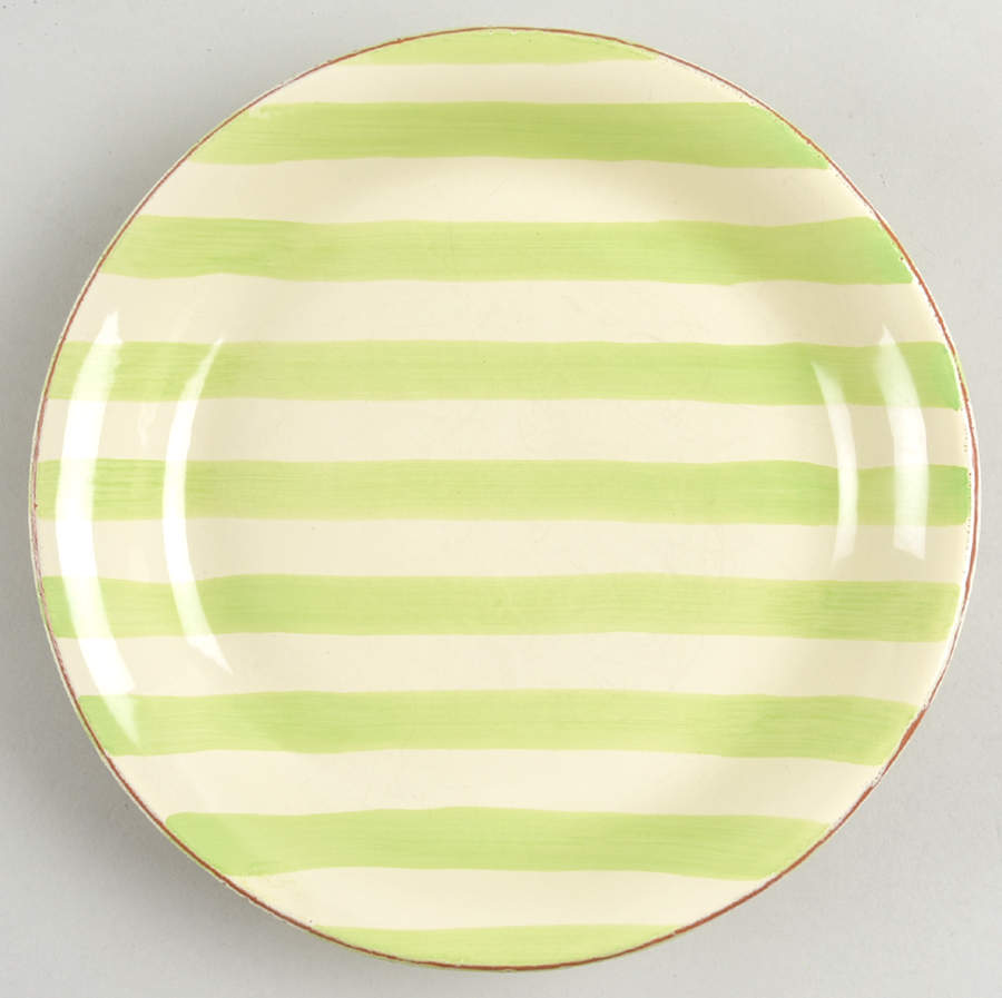Cabana Pistachio Salad Plate by Vietri (Italy)-1