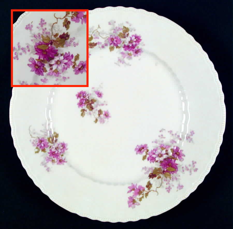 VTO39 Dinner Plate by Victoria (Austria)-1