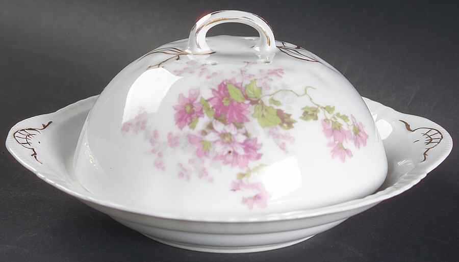 VTO39 Round Covered Butter by Victoria (Austria)-1