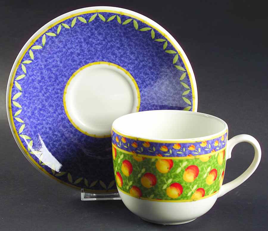 Horta Breakfast Cup & Saucer Set by Vista Alegre-1