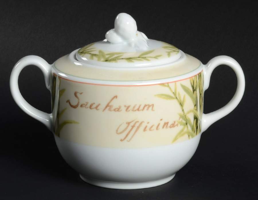 Botanica Sugar Bowl & Lid by Vista Alegre-1