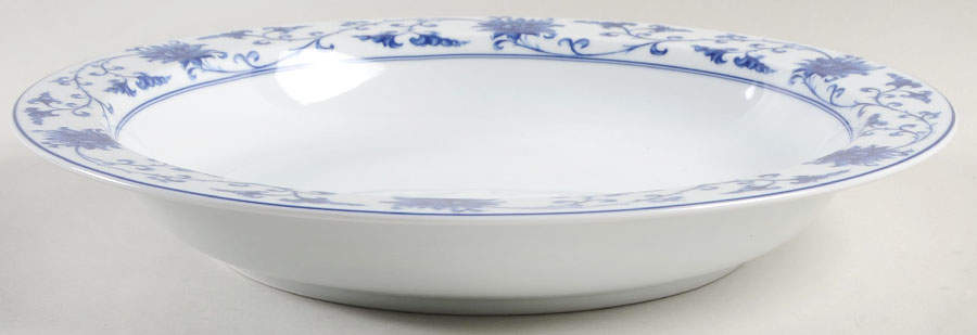 Lapis 12" Deep Round Platter by Vista Alegre-1