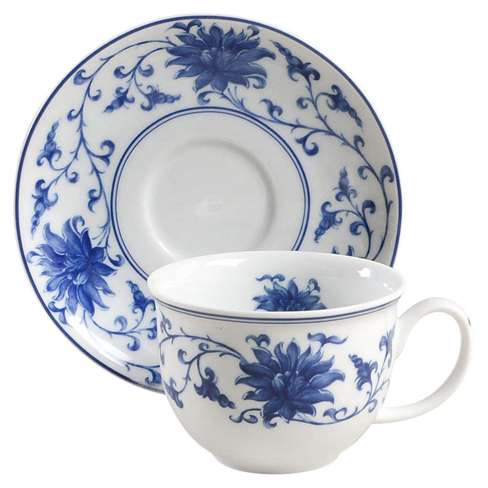 Lapis Flat Demitasse Cup & Saucer Set by Vista Alegre-1
