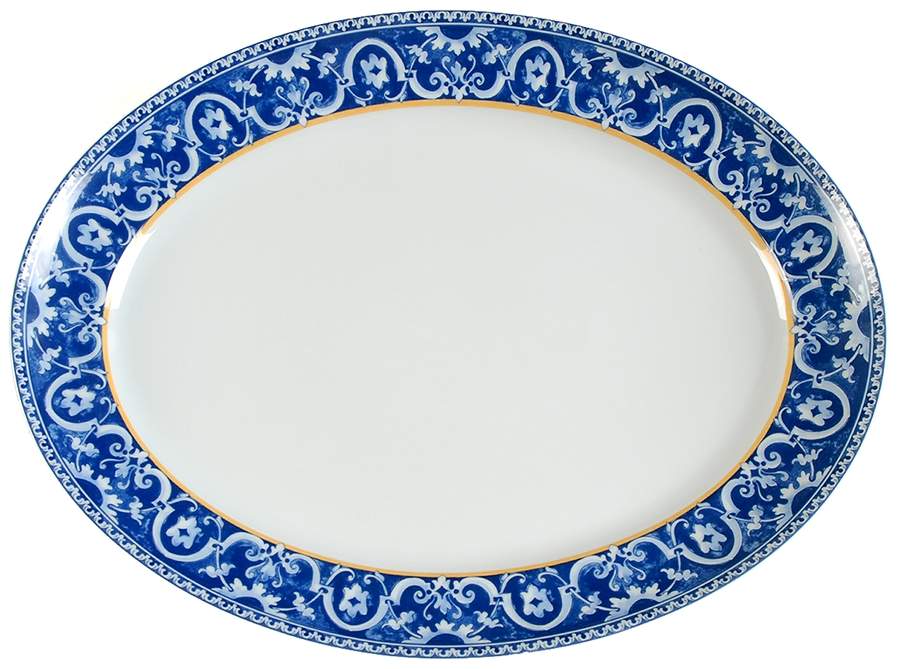 Porto Alegre 13" Oval Serving Platter by Vista Alegre-1
