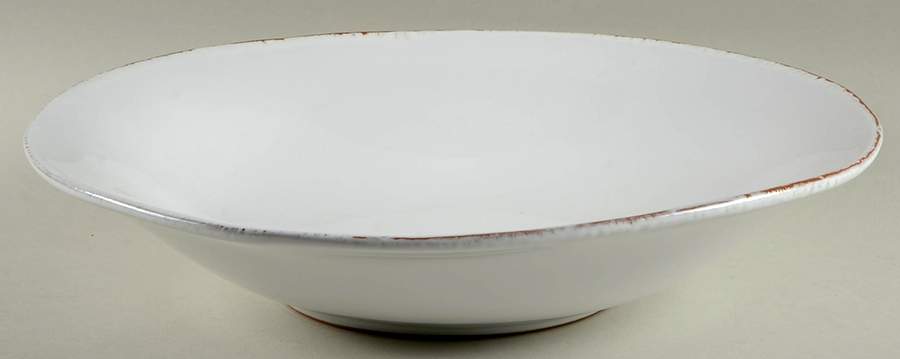 Bianco 15" Large Salad Serving Bowl by Vietri (Italy)-1