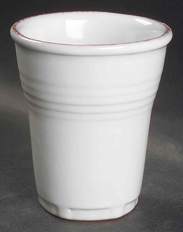 Bianco China Bathroom Tumbler by Vietri (Italy)-1
