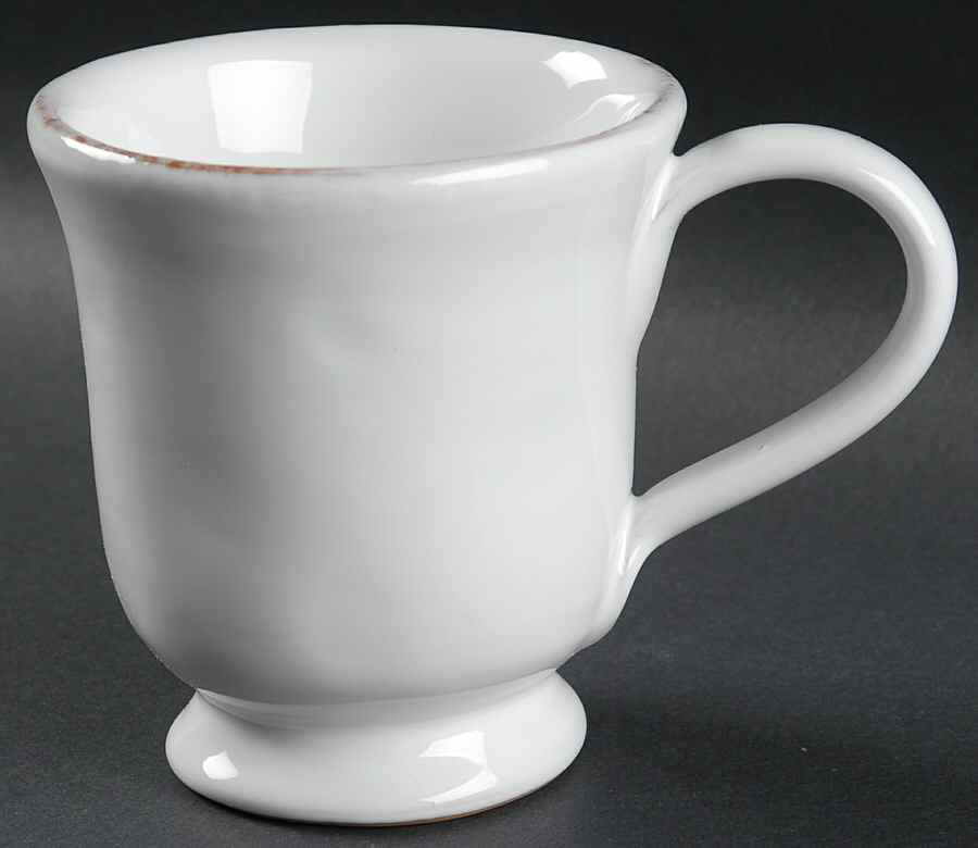 Bianco Footed Mug by Vietri (Italy)-1