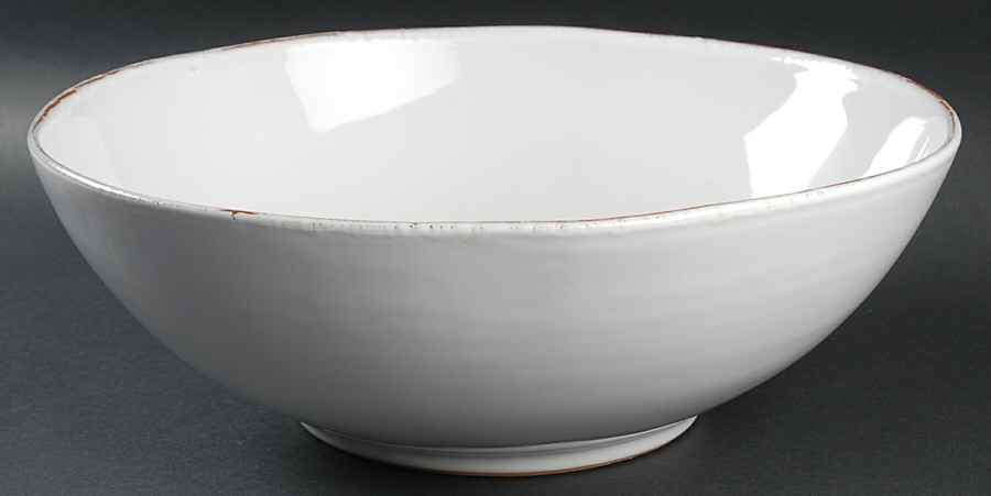 Bianco 12" Round Serving Bowl by Vietri (Italy)-1