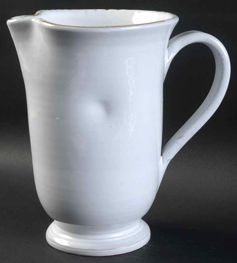 Bianco 40 Oz Pitcher by Vietri (Italy)-1
