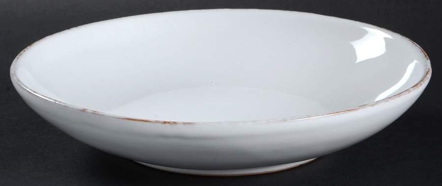 Bianco 8" Individual Pasta Bowl by Vietri (Italy)-1