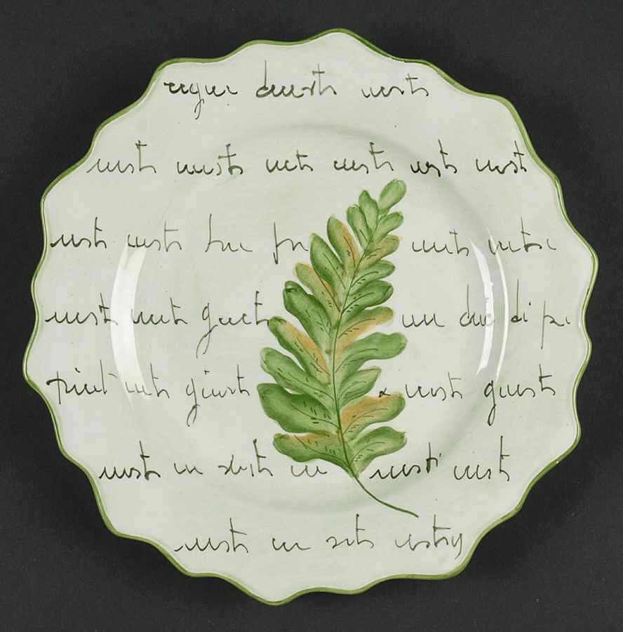 Botanico Salad Plate by Vietri (Italy)-1