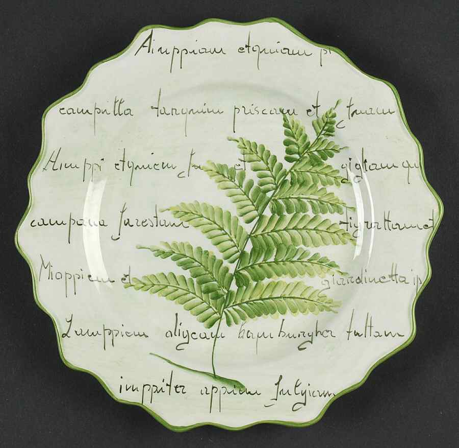 Botanico Salad Plate by Vietri (Italy)-1