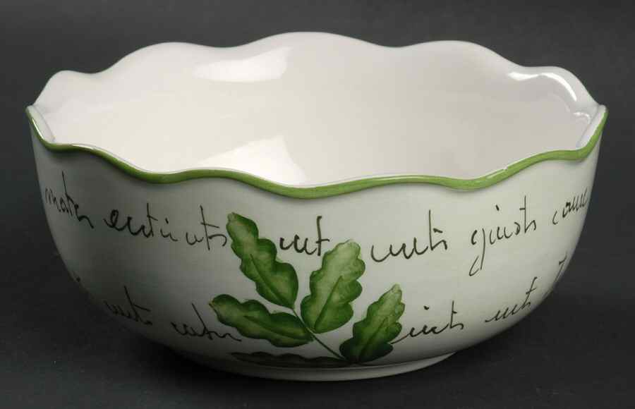 Botanico Coupe Cereal Bowl by Vietri (Italy)-1
