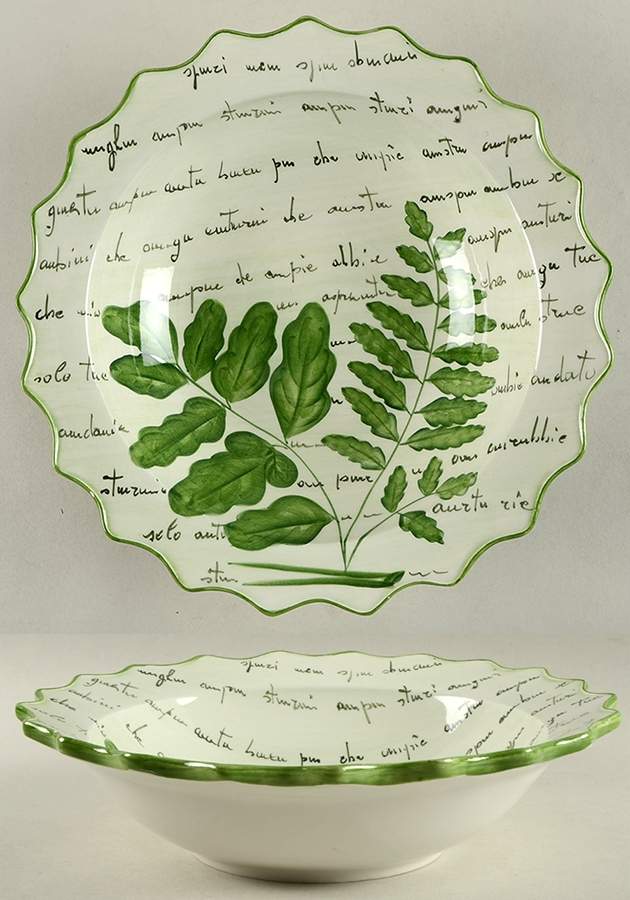 Botanico 11" Large Salad Serving Bowl by Vietri (Italy)-1