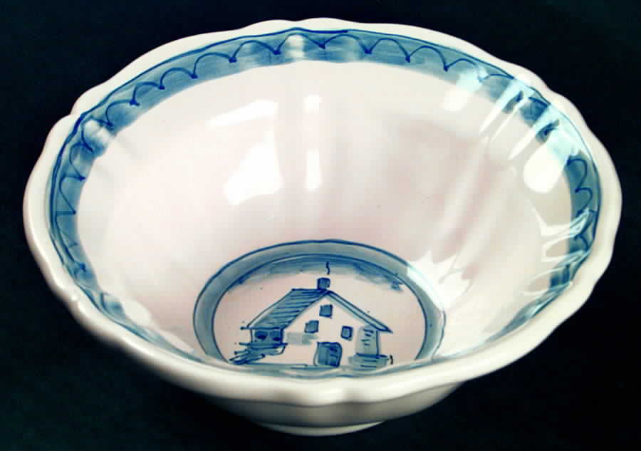 Fiesole Coupe Cereal Bowl by Vietri (Italy)-1
