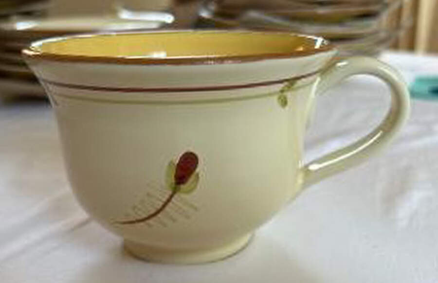 Fiori Di Bosco Breakfast Cup by Vietri (Italy)-1