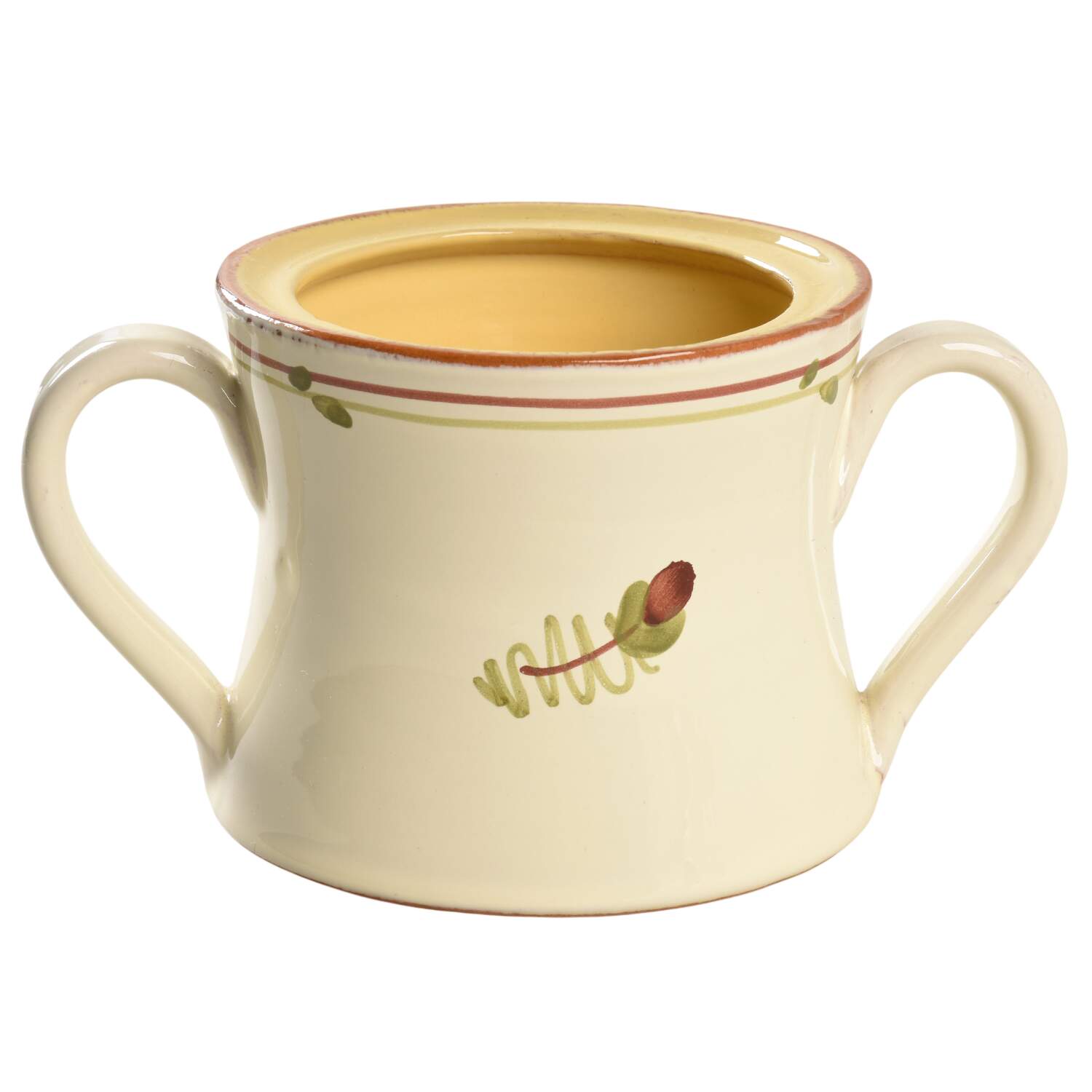 Fiori Di Bosco Sugar Bowl No Lid by Vietri (Italy)-1