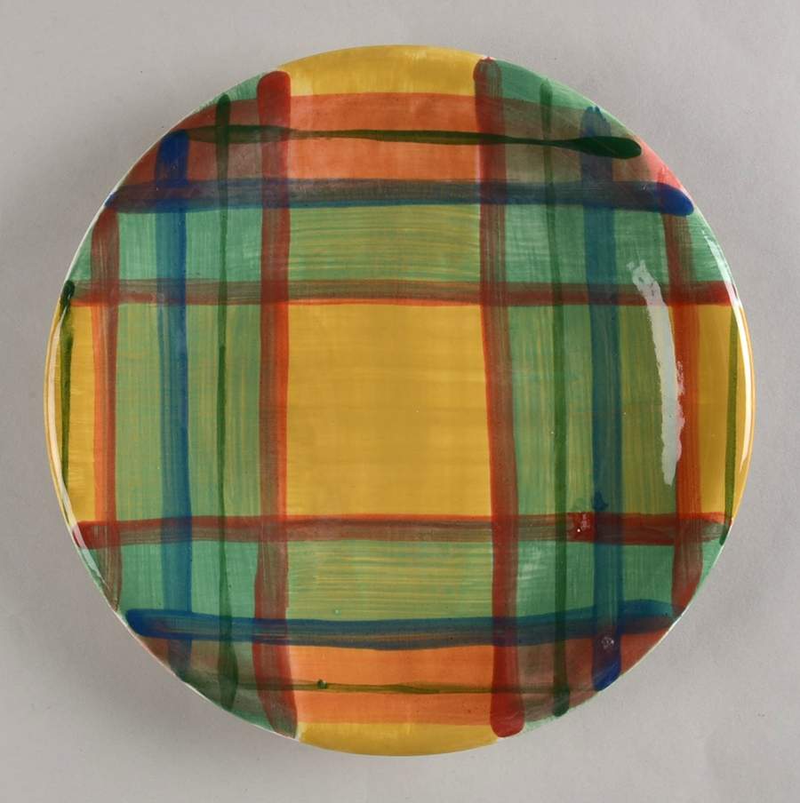 Madras Salad Plate by Vietri (Italy)-1