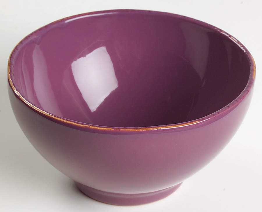 Melanzana (Eggplant) Coupe Cereal Bowl by Vietri (Italy)-1