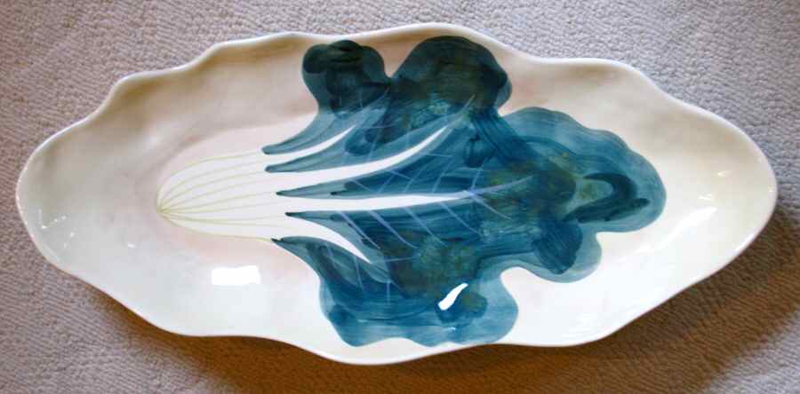 Orto 23" Oval Serving Platter by Vietri (Italy)-1
