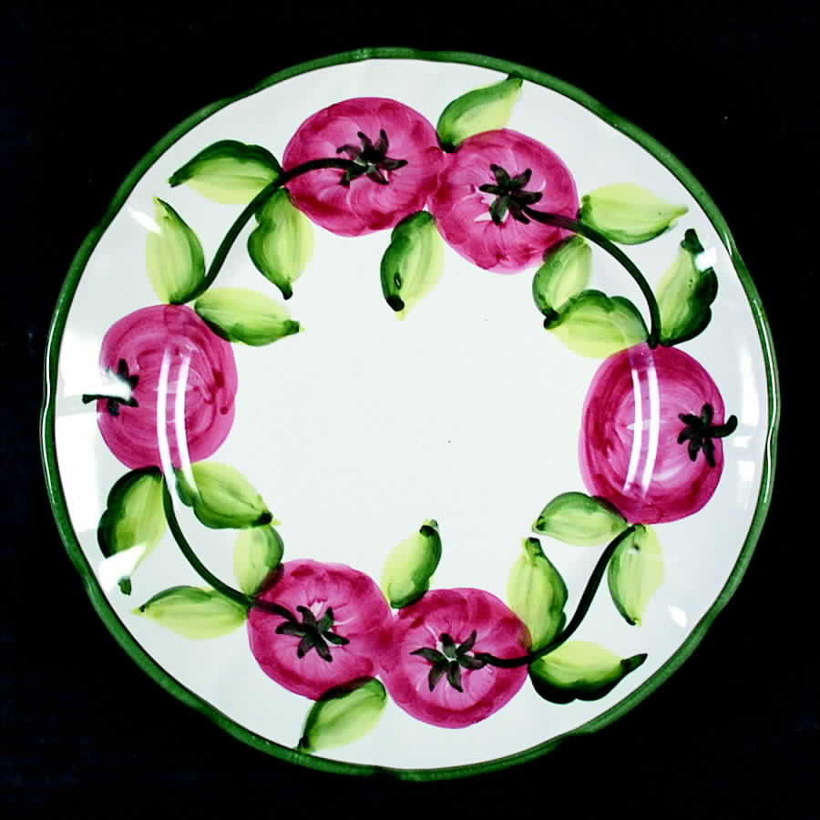 Pomodoro Dinner Plate by Vietri (Italy)-1