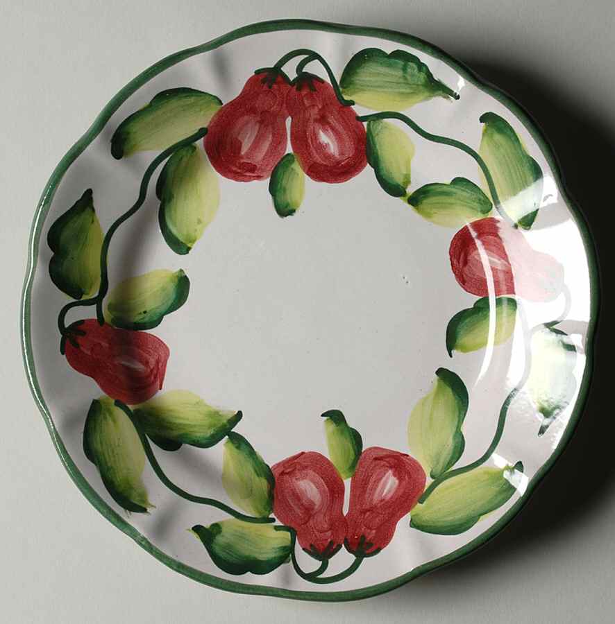 Pomodoro Salad Plate by Vietri (Italy)-1