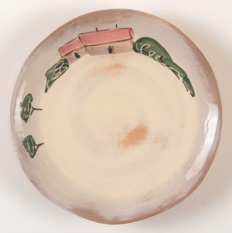 Tuscany Canape Plate by Vietri (Italy)-1