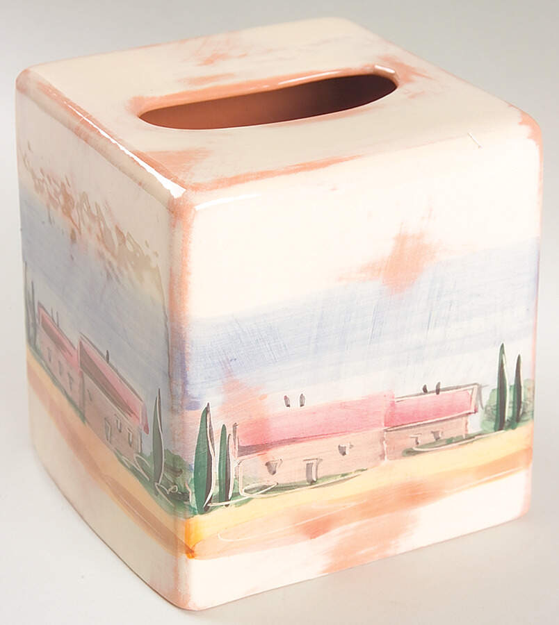 Tuscany Tissue Holder by Vietri (Italy)-1