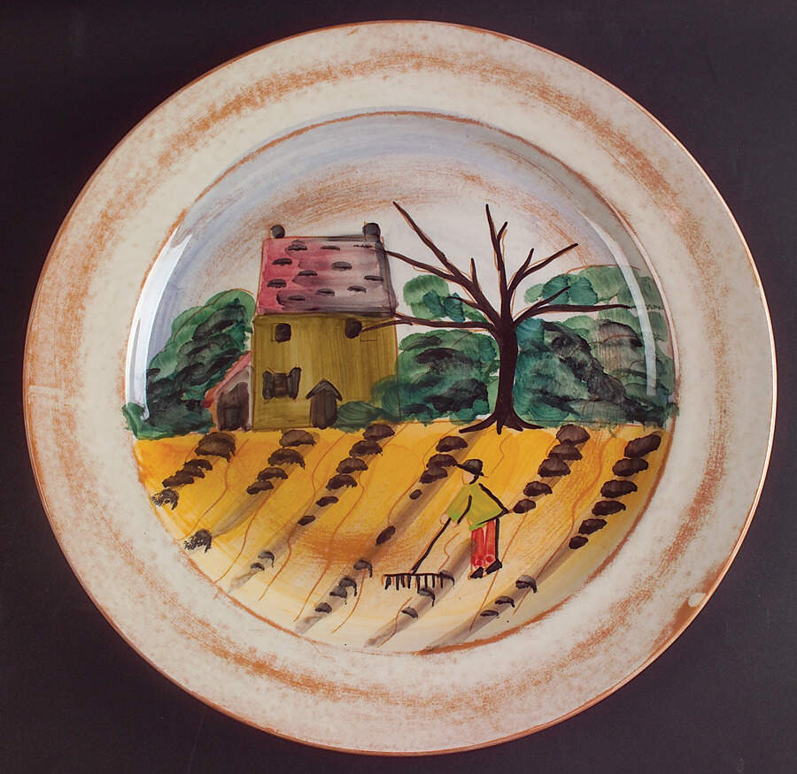Tuscany 13" Chop Plate (Round Platter) by Vietri (Italy)-1