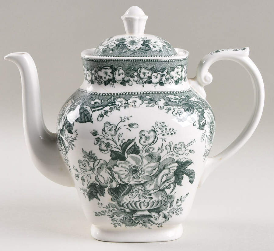 Balmoral Green Tea/Coffee Pot & Lid by Villeroy & Boch-1