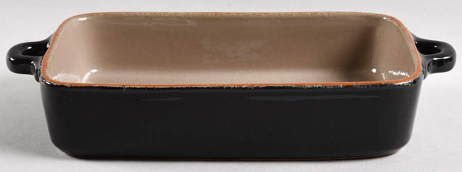 Chiaroscuro 8" Rectangular Baker by Vietri (Italy)-1