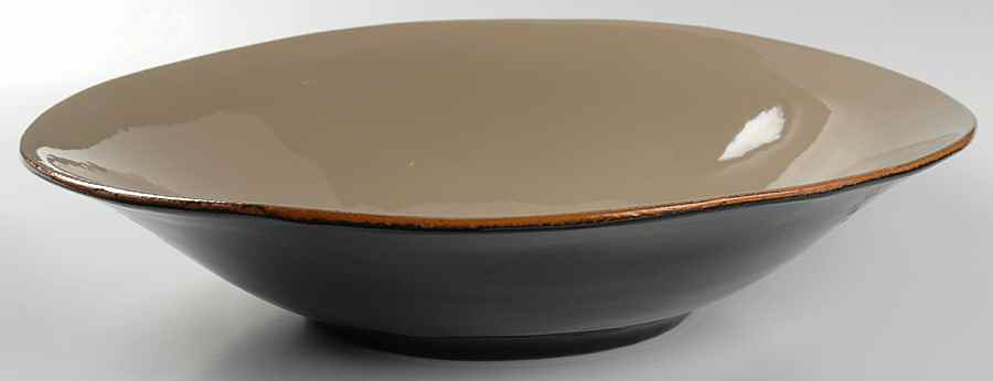 Chiaroscuro Large Serving Bowl by Vietri (Italy)-1
