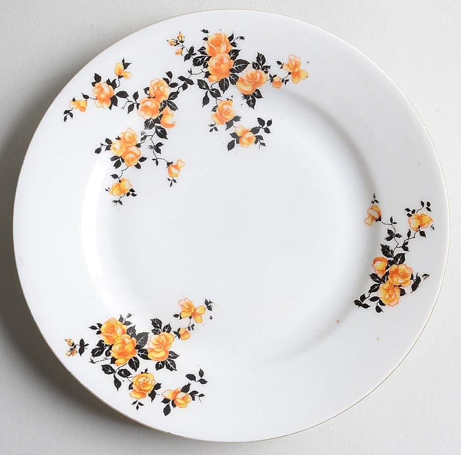 VIT179 Salad Plate by Victoria (Czech)-1