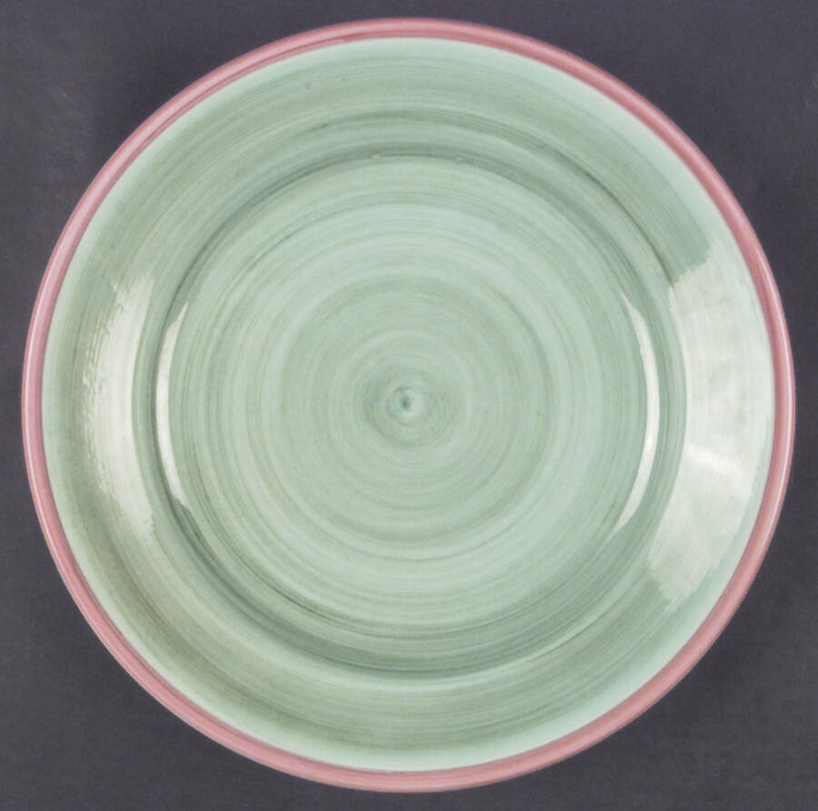 Colore Green Service Plate (Charger) by Vietri (Italy)-1