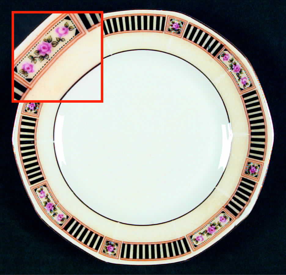 VIT182 Bread & Butter Plate by Victoria (Czech)-1