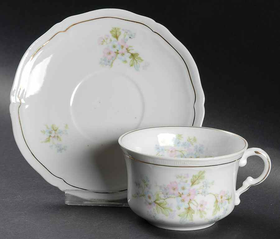 VNN15 Flat Cup & Saucer Set by Vienna-1